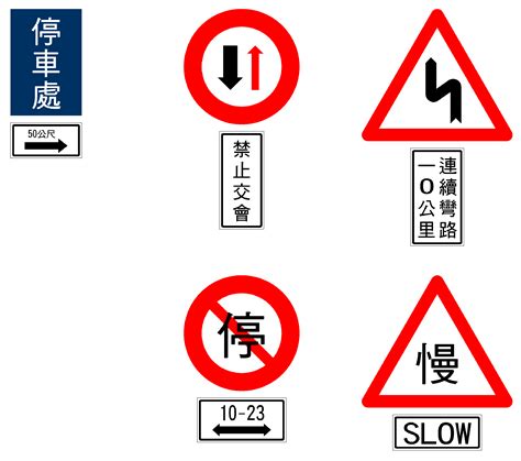 連續彎路先向右意思|道路交通標誌標線號誌設置規則§25